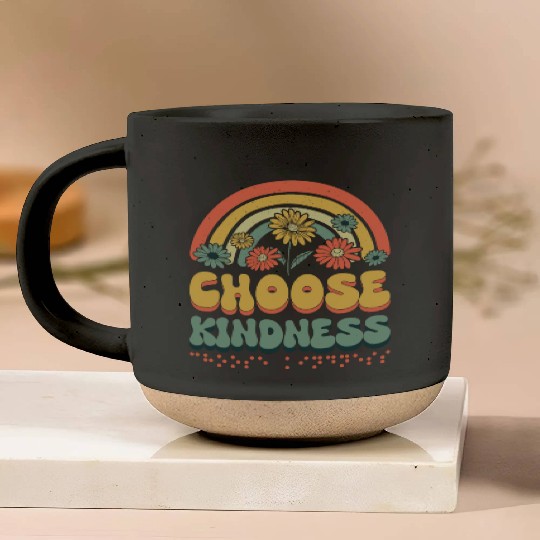 Choose Kindness Braille Alphabet Braille Language Pottery Mugs