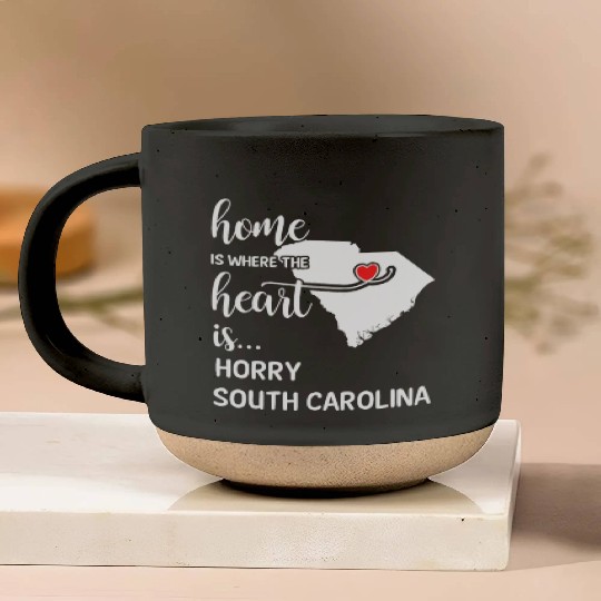 Horry County South Carolina Is Where My Heart Is Pottery Mugs