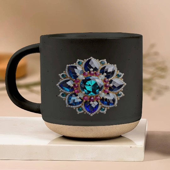 Gorgeous Gemstone Brooch: A Radiant Statement Piec Pottery Mugs