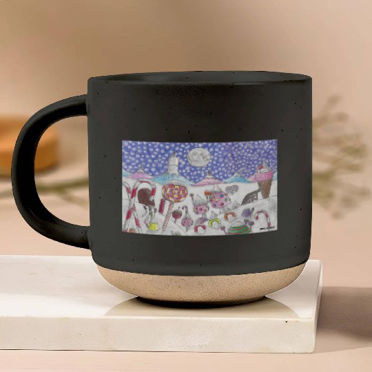 The Nutcracker Christmas Candy Land Pottery Mugs