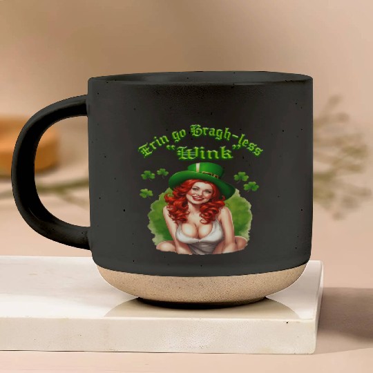 Erin Go Bragh-less Pottery Mugs