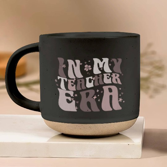 In My Teacher Era Pottery Mugs