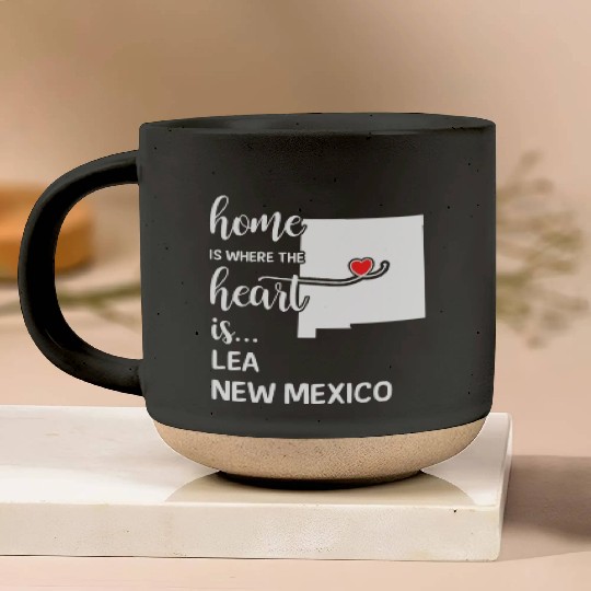 Lea County New Mexico Is Where My Heart Is Gift Pottery Mugs