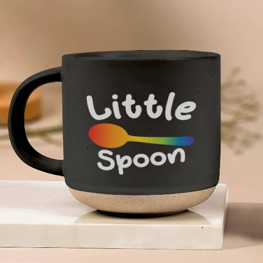 Little Spoon LGBT Pride Gay Lesbian Couple Love Pottery Mugs