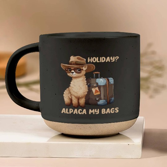 Holiday? Alpaca My Bags Pottery Mugs