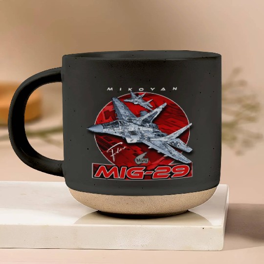 MIG-29 Soviet Union Air Superiority Jet Fighter Pottery Mugs