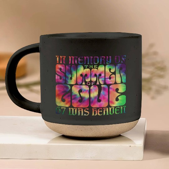 Summer of Love 1967 Pottery Mugs
