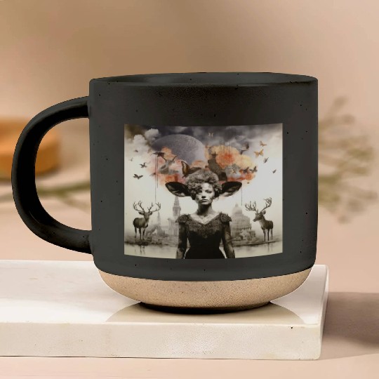 Lets go Bambi Pottery Mugs