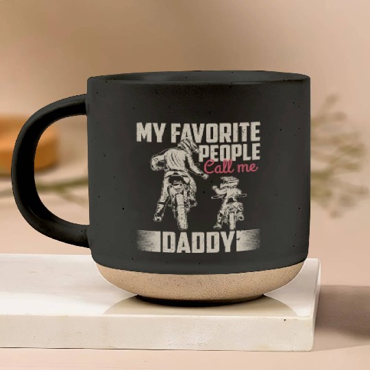 My favorite people call me daddy Vintage Pottery Mugs