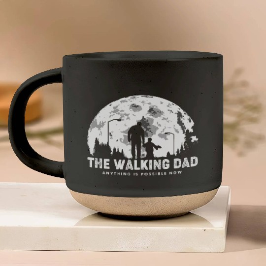 Dad Father Design | The walking Dad | Gift Idea Pottery Mugs