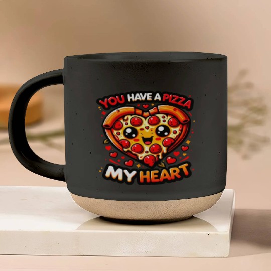 You Have a Pizza My Heart: Whimsical & Cheesy Pottery Mugs