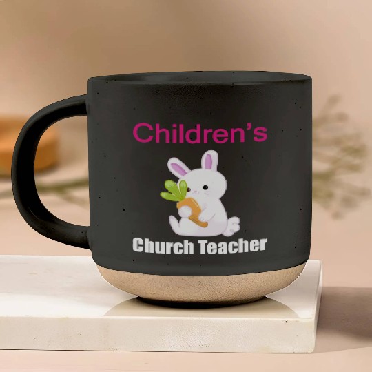 Children's Church Sunday Schhol Teacher Pottery Mugs
