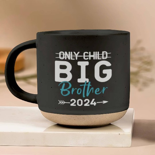 Only Child Big Brother 2024 Promoted To Big Brothe Pottery Mugs