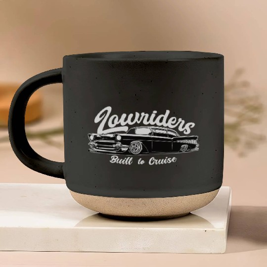 Built to Cruise - Classic Lowrider Tribute Pottery Mugs