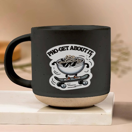 Pho-get About It Pottery Mugs