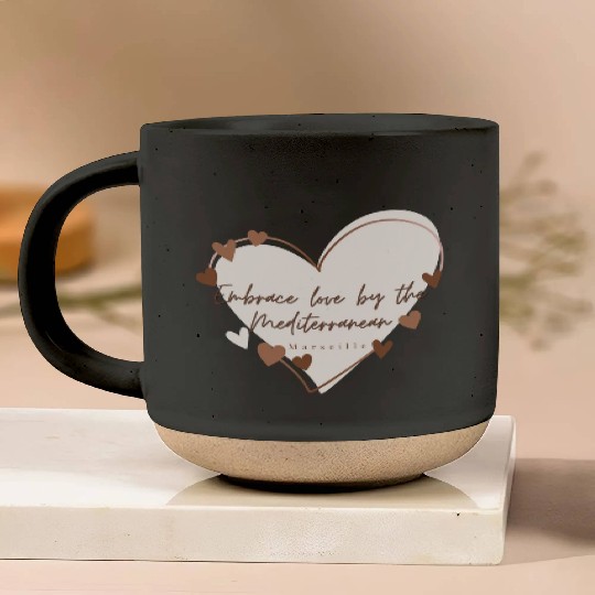 Embrace love by the Mediterranean Pottery Mugs