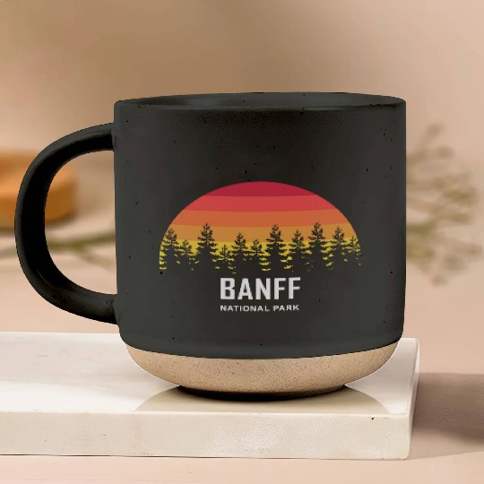Banff National Park Pottery Mugs