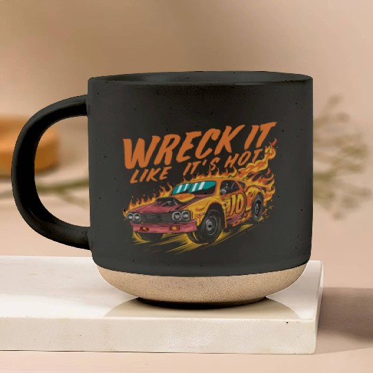 Demo Derby Demolition Derby Demolition Derby Lover Pottery Mugs