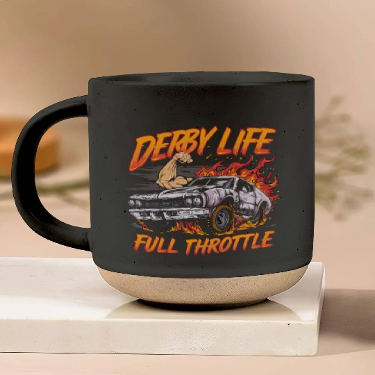 Demo Derby Demolition Derby Demolition Derby Lover Pottery Mugs