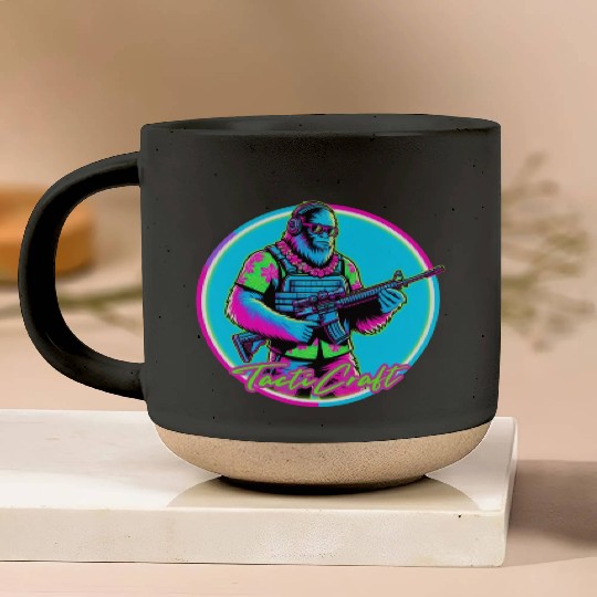 Gorilla Party Time Pottery Mugs