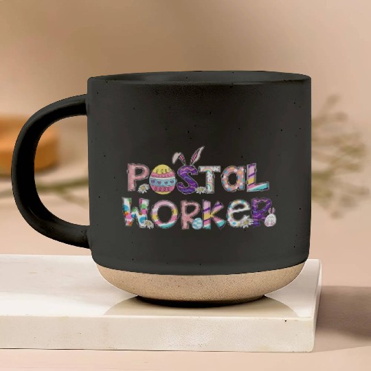 Easter Postal Worker Life Easter Day Party Pottery Mugs