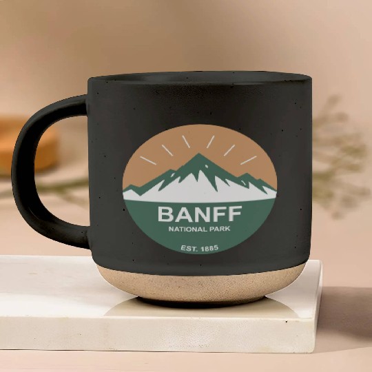 Banff National Park Pottery Mugs