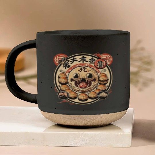 Takoyaki Attack Pottery Mugs