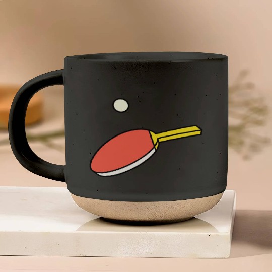 Ping Pong - Paddle & Ball Pottery Mugs