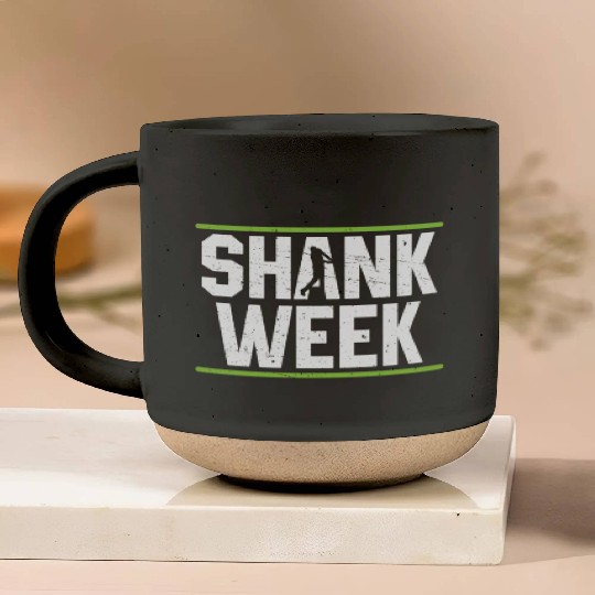 Hilarious Shank Week Golf Pottery Mugs