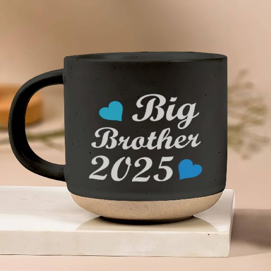 In 2025 I Will Be A Big Brother, Big Brother Pottery Mugs