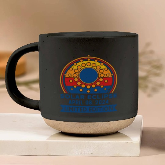 Limited Edition Solar Eclipse Total Eclipse April Pottery Mugs