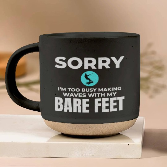 Barefoot Water Skiing Extreme Sports Barefooting Pottery Mugs