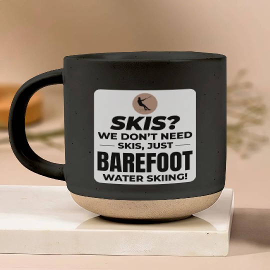 Barefoot Water Skiing Extreme Sports Barefooting Pottery Mugs
