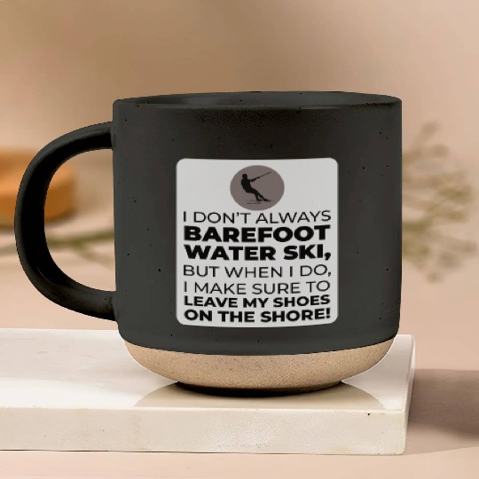 Barefoot Water Skiing Extreme Sports Barefooting Pottery Mugs