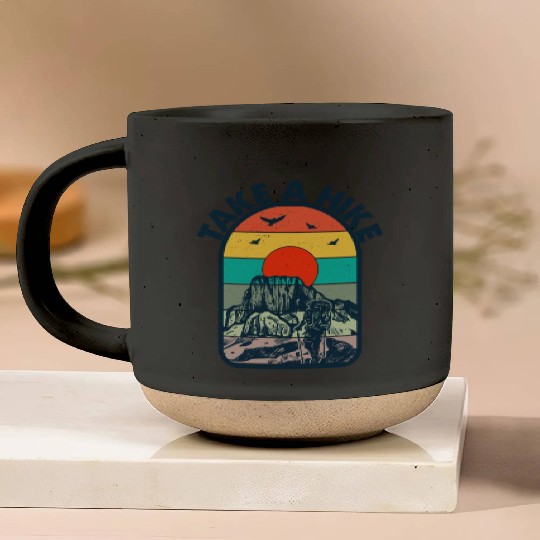 Take a Hike Pottery Mugs