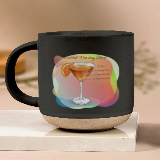 Cocktail Monkey Gland Recipe Gin Orange Juice Pottery Mugs