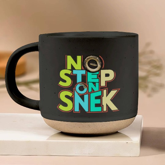 No Step On Snek Pottery Mugs