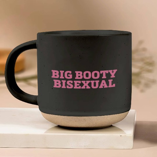 Big Booty Bisexual LGBTQ Pride Month Pottery Mugs