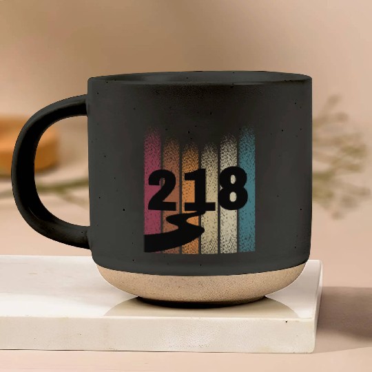218 Area Code Retro Minnesota Duluth Pottery Mugs