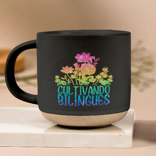 Cultivando Bilingües Spanish Teacher Pottery Mugs