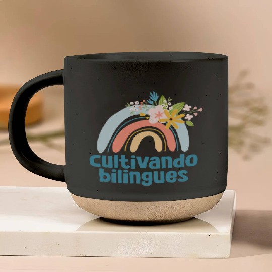 Cultivando Bilingües Spanish Teacher Pottery Mugs