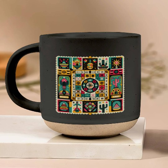 Loteria: Mexico's Bingo Fiesta Pottery Mugs