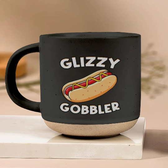 Hot Dog Glizzy Gobbler Number One Glizzy Gladiator Pottery Mugs
