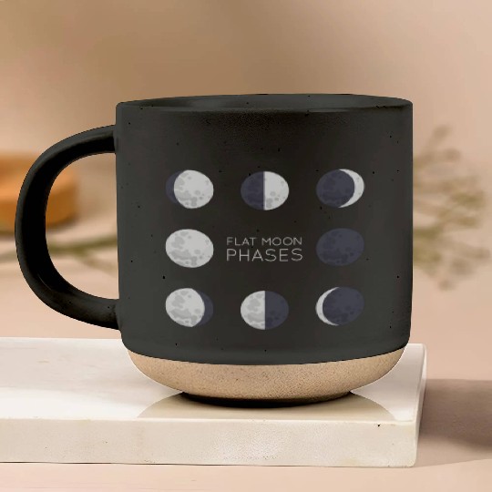 Cool Full Moon - Solar Eclipse, Moon Phases Total Pottery Mugs