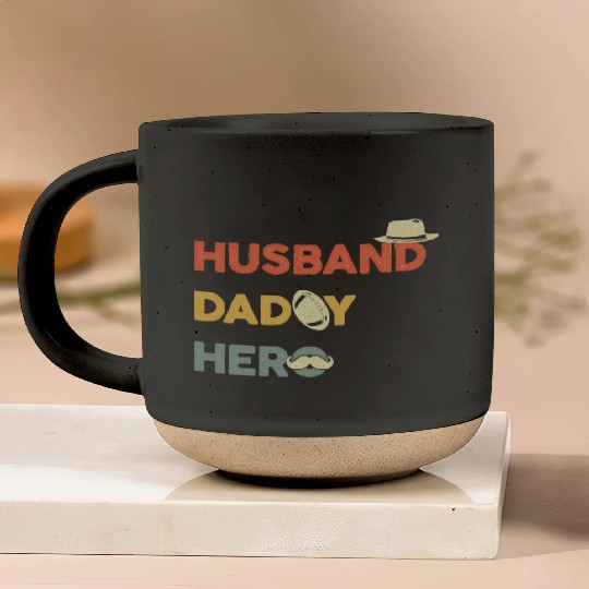 Multi-Role Hero: Husband & Dad Pottery Mugs