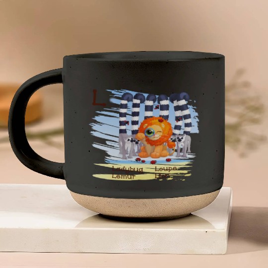 L Alphabet Ladybug Loupe Lemur Lion Pottery Mugs