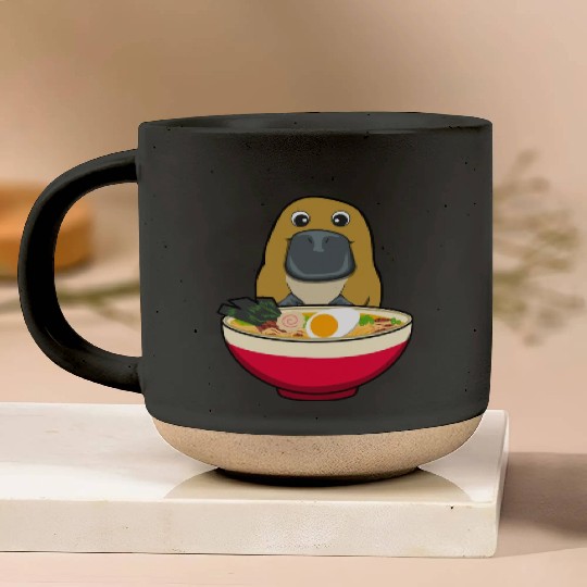 PLATYPUS RAMEN Pottery Mugs