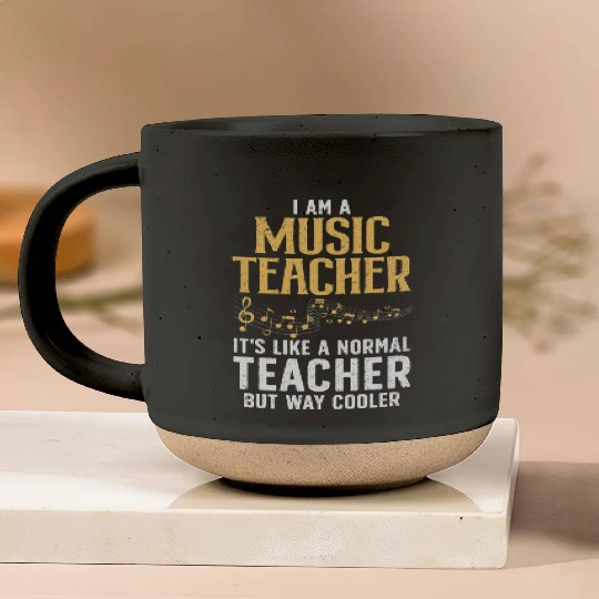 Cool Music Teacher Art School Orchestra Pottery Mugs