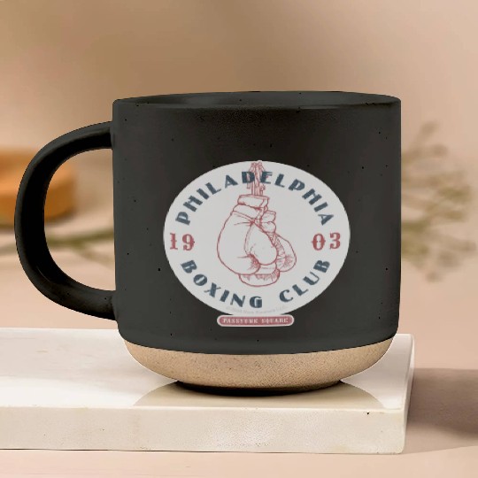Philadelphia Boxing Club 1903 Sticker Pottery Mugs