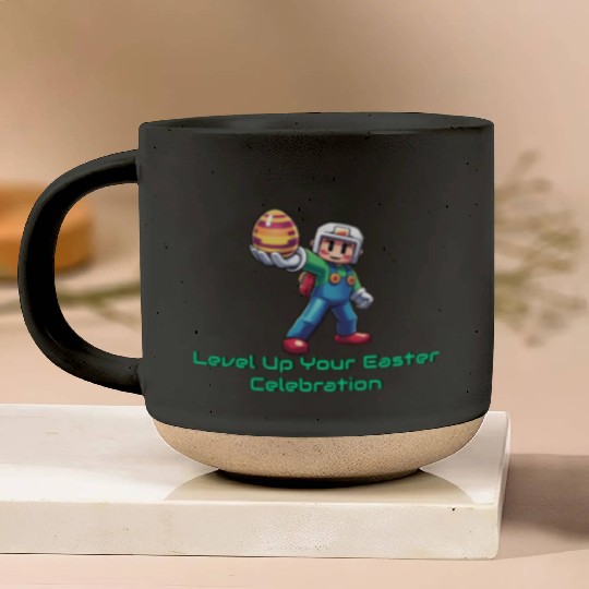 Level Up Your Easter Game Pottery Mugs